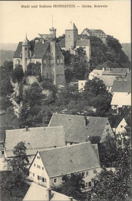 Hohnstein Schloss Hohnstein