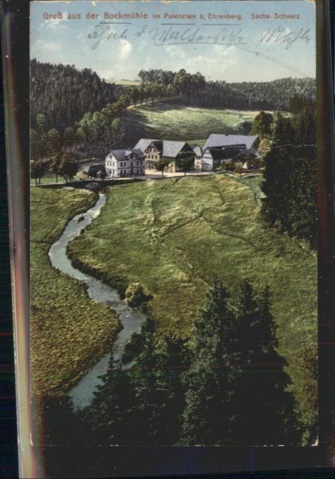Sebnitz Ehrenberg Polenztal Bockmühle