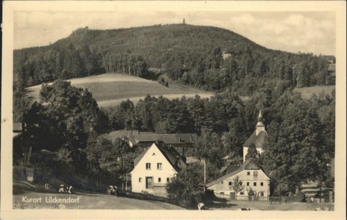 Lueckendorf Kurort Zittauer Gebirge Kirche Hochwald