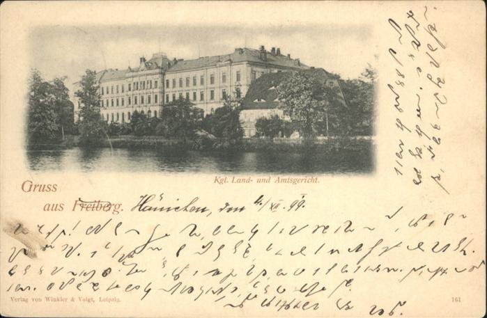 Freiberg Sachsen Königliches Land- und Amtsgericht
