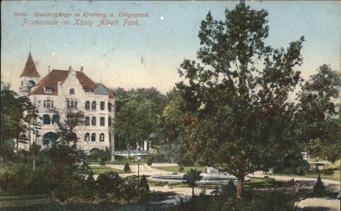 Freiberg Sachsen König Albert Park
