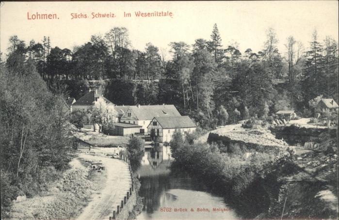 Lohmen Sachsen Wesenitztal