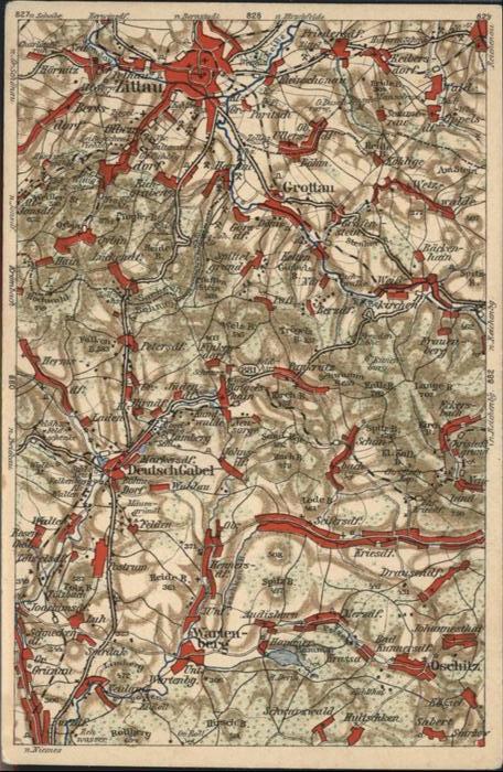 Zittau Umgebungskarte