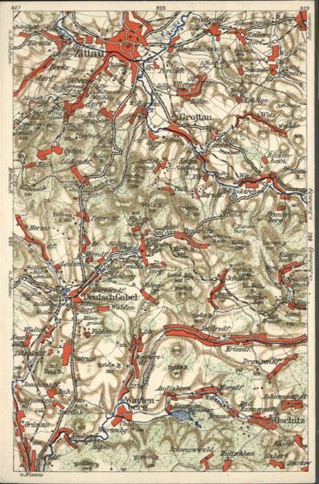 Zittau Umgebungskarte