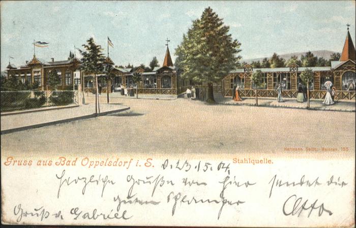 Bad Oppelsdorf Opolno Zdroj Stahlquelle