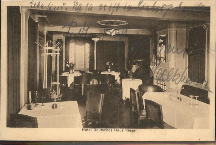 Riesa Sachsen Hotel Deutsches Haus