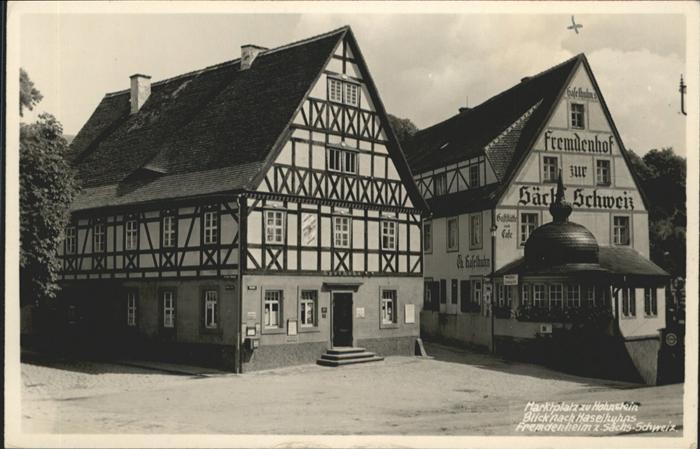 Hohnstein Marktplatz