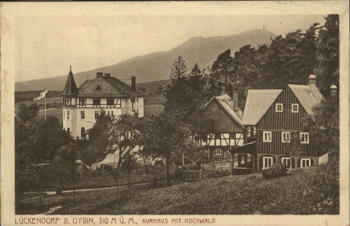Lueckendorf oybin Kurhaus Hochwald