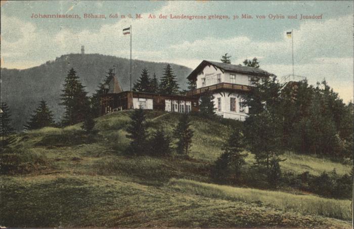 Oybin Sachsen Jonsdorf Johannisstein Boehmen