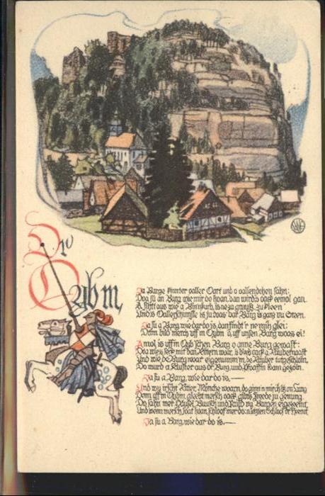 Oybin Sachsen Neujahrswunsch