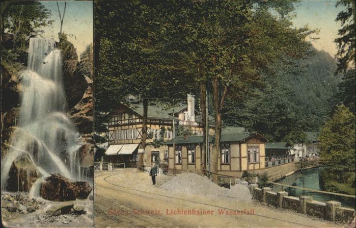Kirnitzschtal Gasthof Lichtenhainer Wasserfall