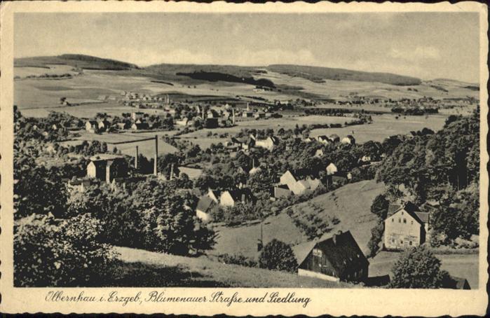 Olbernhau Blumenauer Straße Siedlung