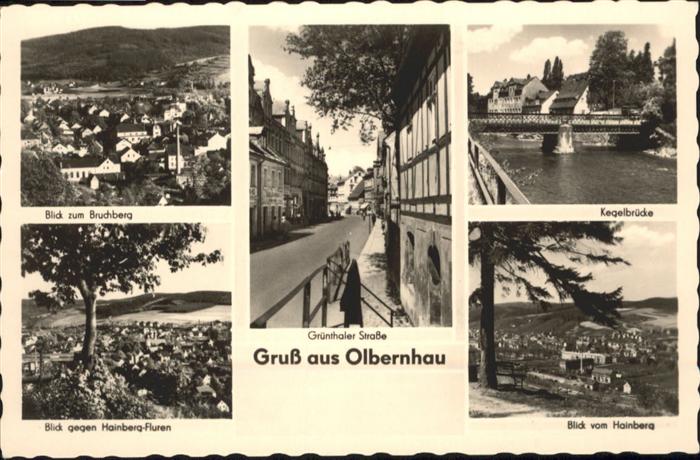 Olbernhau Kgelbrücke Bruchberg Hainberg-Fluren ha