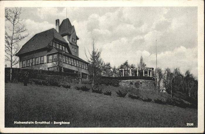 Hohenstein-Ernstthal Berghaus