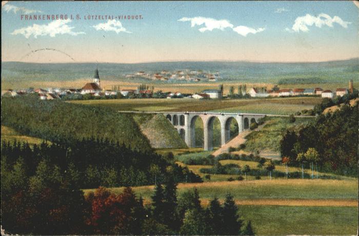 Frankenberg Sachsen Lützeltal Viadukt