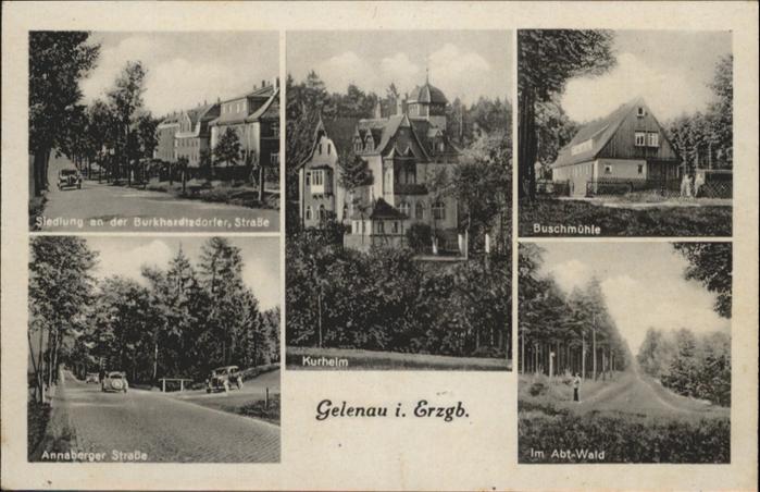Gelenau Erzgebirge Kurheim Stiftung Annaberger Straße Busc