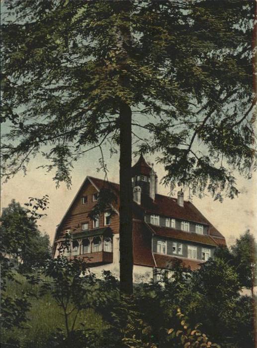 Eibenstock Sommerfrische Wandererheim Bielhaus