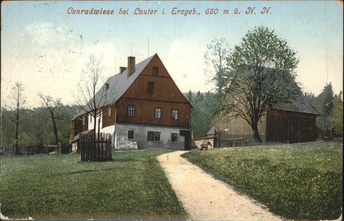 Lauter Schwarzenberg Erzgebirge Conradwiese