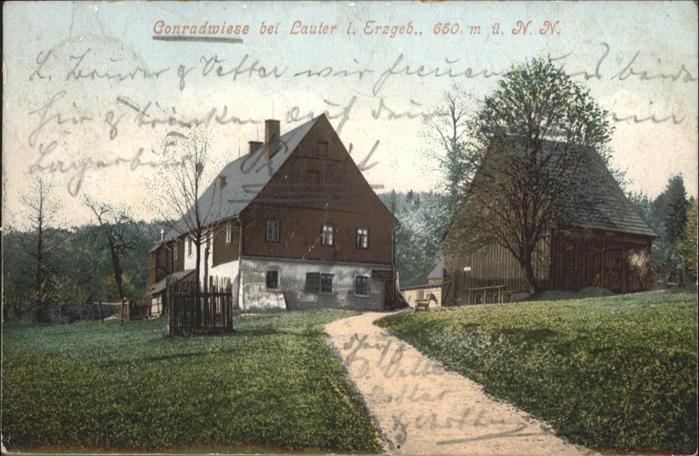 Lauter Schwarzenberg Erzgebirge Conradwiese