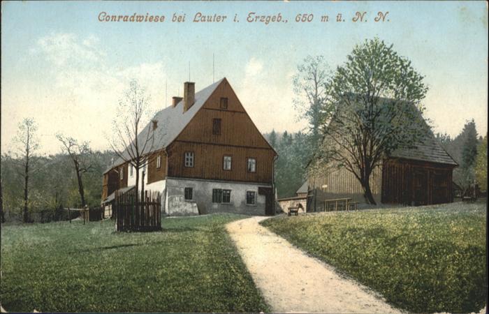 Lauter Schwarzenberg Erzgebirge Conradwiese