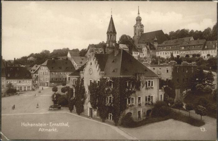 Hohenstein-Ernstthal Altmarkt