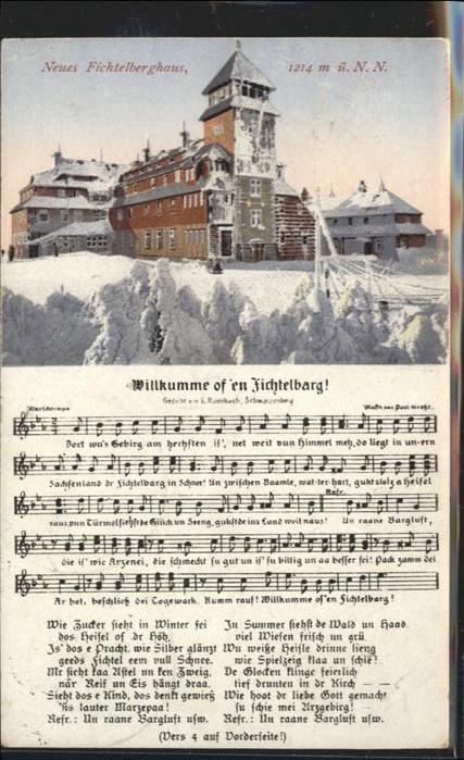 Oberwiesenthal Erzgebirge Fichtelberghaus