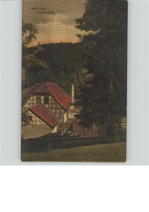 Altenburg Thueringen Mühltal Froschmühle