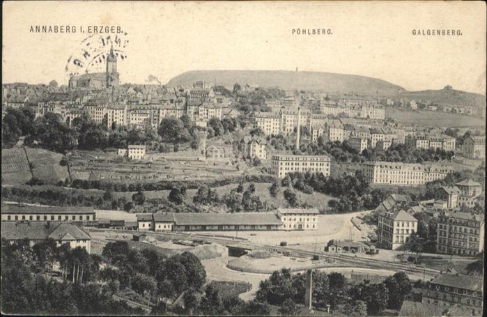 Annaberg-Buchholz Erzgebirge Pöhlberg Galgenberg