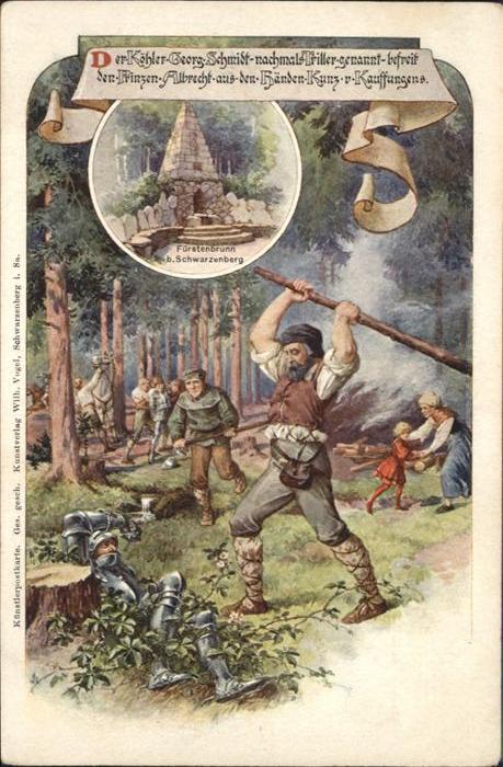 Schwarzenberg Erzgebirge Fürstenbrunn Köhler Georg Schmidt Trill