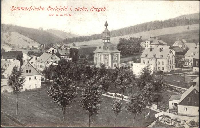 Carlsfeld Erzgebirge Sommerfrische