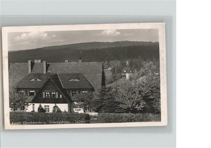 Oberbaerenburg Baerenburg Osterzgebirge
