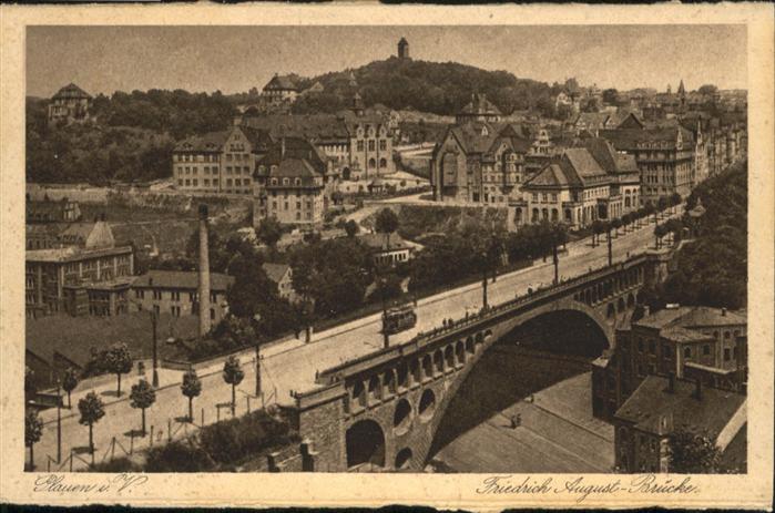 Plauen Vogtland Friedrich August Brücke