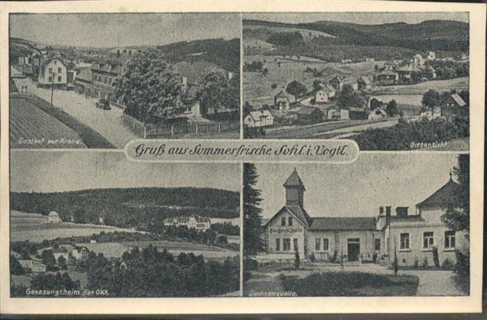 Sohl Bad Elster Gasthof Zur Krone Sachsenquelle