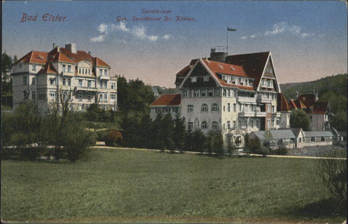Bad Elster Sanatorium Dr Köhler