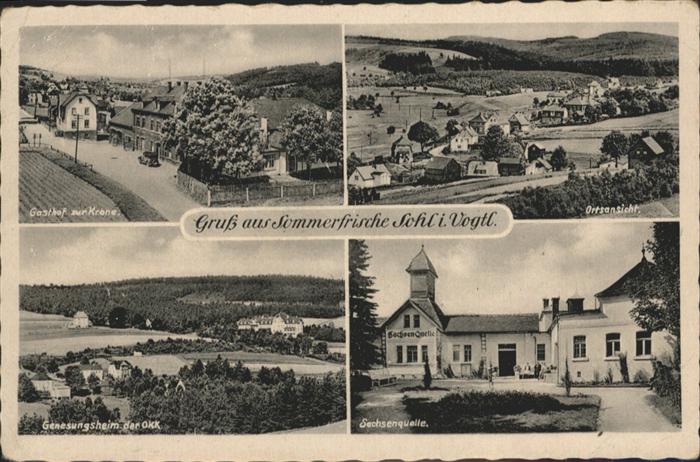 Sohl Bad Elster Sachsenquelle Gasthof Zur Krone
