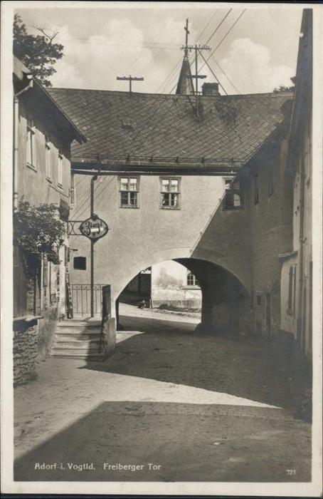 Adorf Vogtland Freiberger Tor