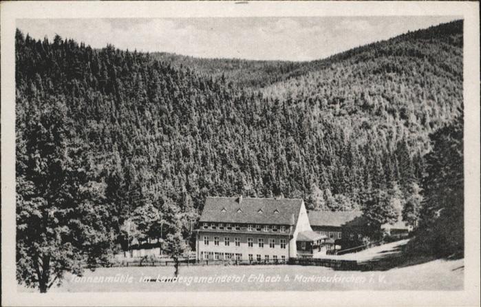 Erlbach Vogtland Tannenmühle