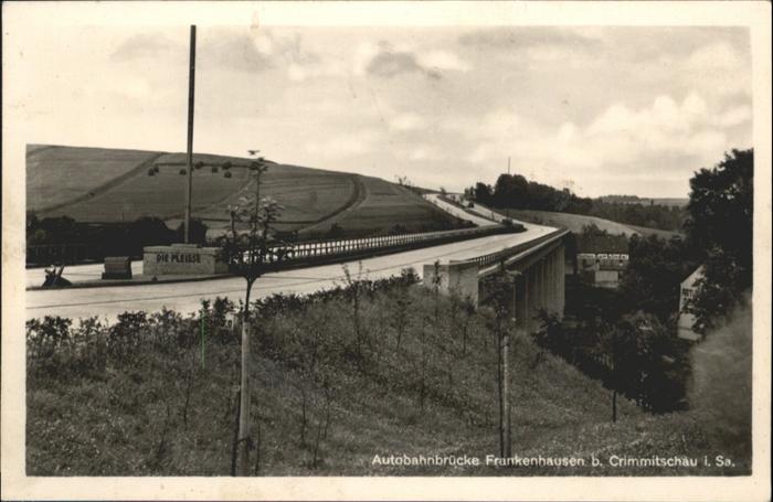 Frankenhausen Crimmitschau Autobahnbrücke