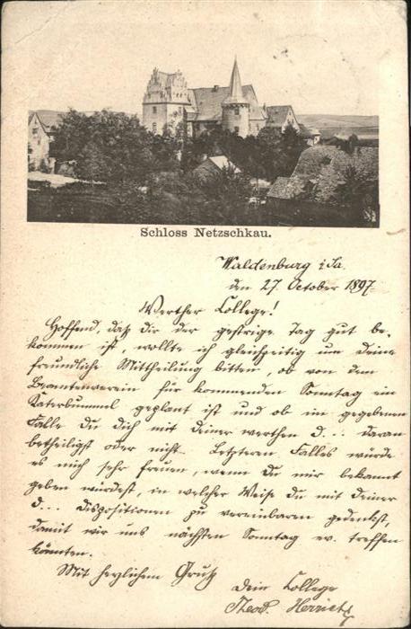 Netzschkau Schloss
