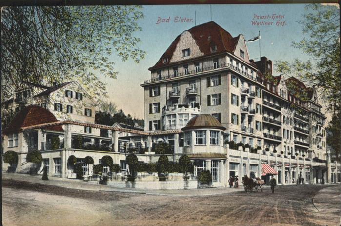 Bad Elster Palast Hotel Wettiner Hof Kutsche