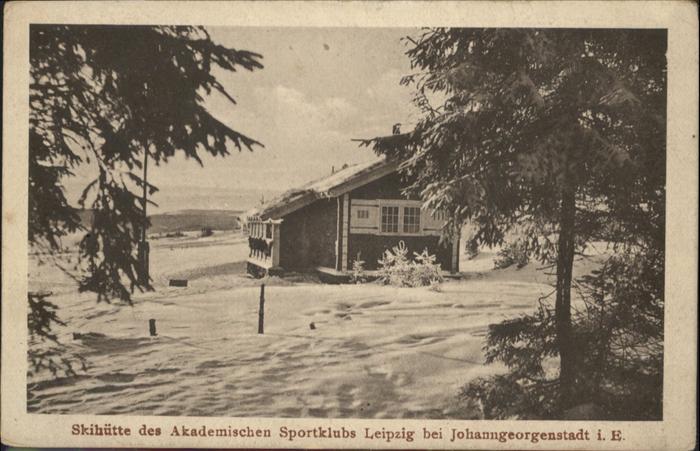Johanngeorgenstadt Skihütte Sportklubs Leipzig