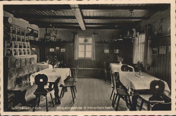 Tellerhaeuser Erzgebirgsstube Schneiders Gasthof