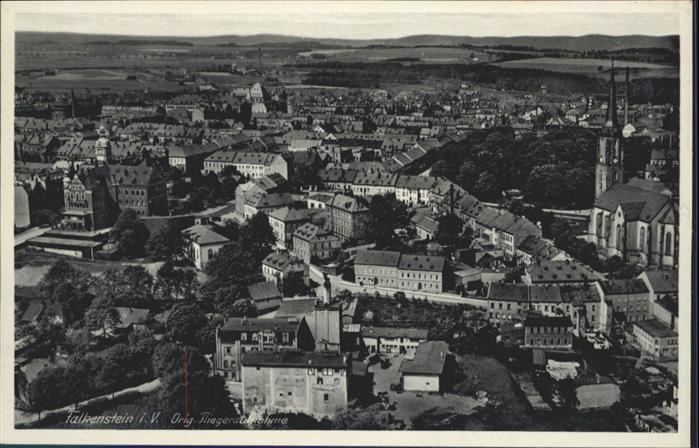 Falkenstein Vogtland Fliegeraufnahme
