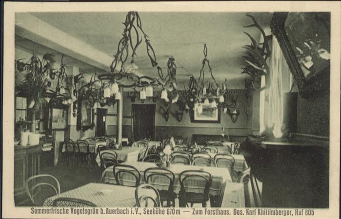 Vogelsgruen zum Forsthaus