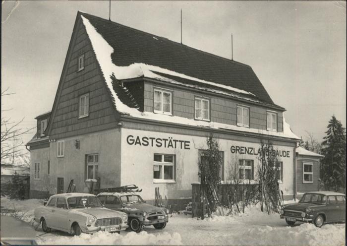 Johanngeorgenstadt Gaststätte Grenzlandbaude