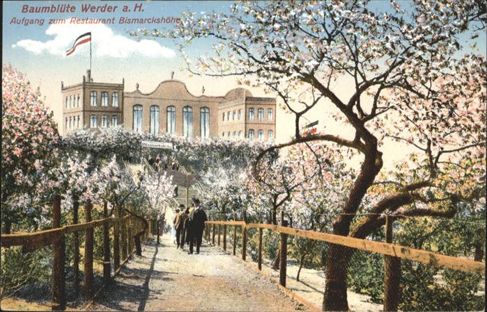 Werder Havel Baumblüte Restaurant Bismarckshöhe