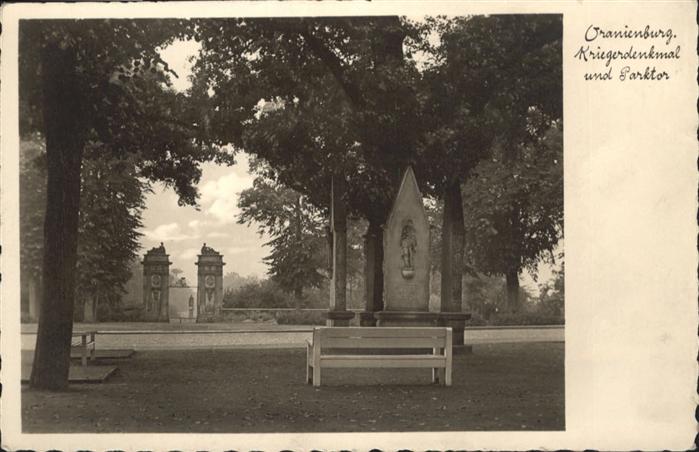 Oranienburg Krieger Denkmal