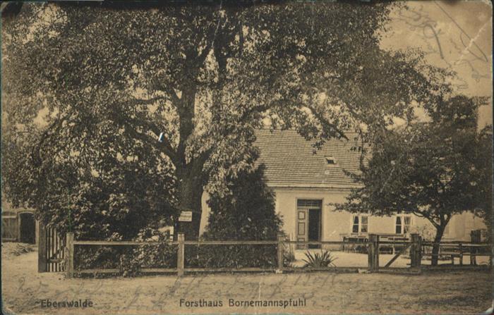 Eberswalde Forsthaus Bornemannspfuhl