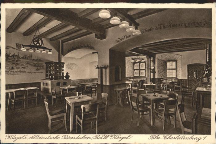 Charlottenburg Koegels Altdeutsche Bierstuben