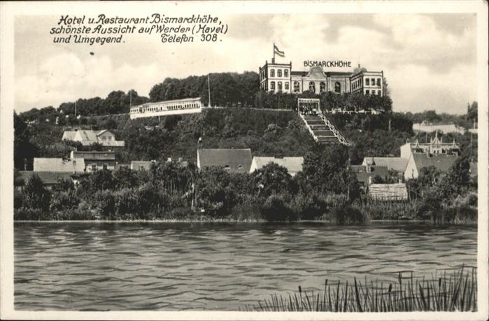 Werder Havel Hotel Restaurant Bismarckhöhe
